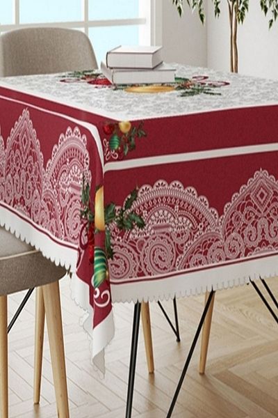 Else Dekor Else Concept de Anul Nou Față de masă decorativă anti-pete Ps50
