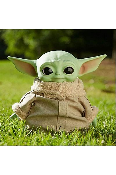 hediyeconcepti 28cm Pvc Figure Figure Grogu Plush Action Figure Toys Baby Doll Star Wars Mandalorian Anime