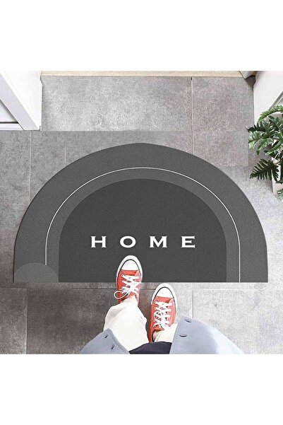 Else Halı Else Desenli Dekoratif Modern İç ve Dış Yarım Ay Kapı Önü Paspası