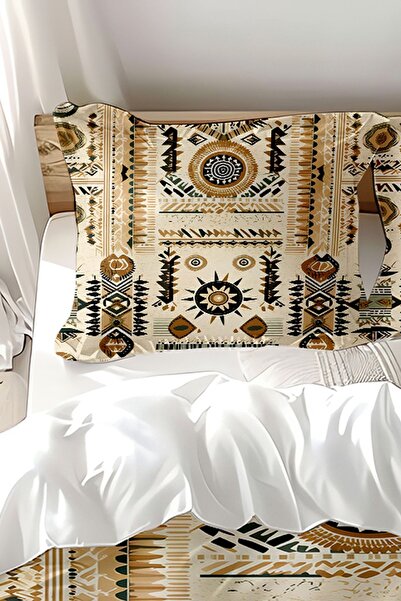 Else Dekor Двоспальний комплект постільної білизни з бавовняного сатину - мінімалістичний принт