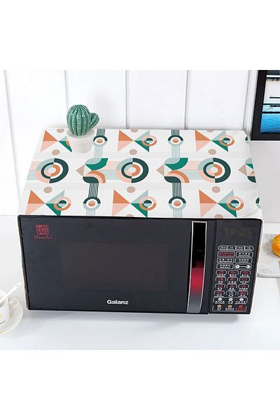 Else Dekor Modern Minimal Patterned Decorative Microwave Oven Cover 35x100cm