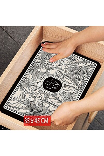 Else Halı Kaydırmaz Raf Dolap Çekmece Örtüsü Yıkanabilir Buzdolabı Içi Matı