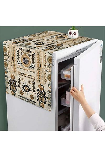 Else Dekor Diffiriz decorativ cu model minimal și capac frigider 60x140cm