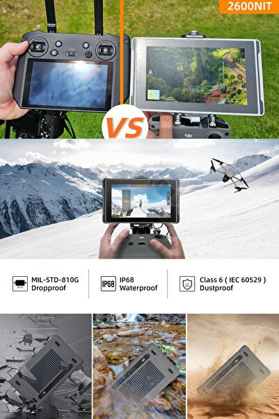 WORKMATE X7 2600NITs İnanılmaz Parlak Ekranlı 7" Endüstriyel Android Tablet TELEFON ÖZELLİKLİ Pc