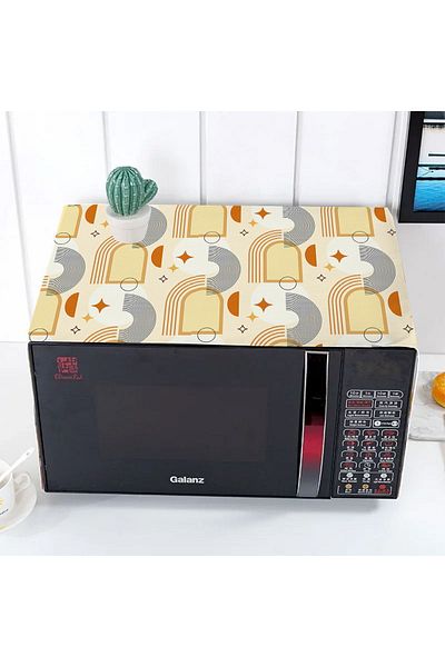 Else Dekor Minimalist Patterned Decorative Microwave Oven Cover 35x100cm
