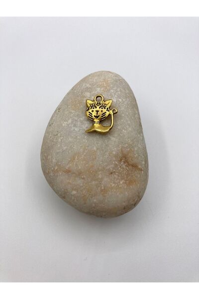 takitokaciniz Kaplama Kedi Figürlü Kolye Küpe Aparatı