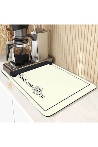 Else Dekor Неплъзгаща се водоабсорбираща подложка за сушене на съдове - кърпа за плот DSN-21