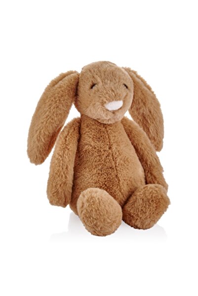 Babyjem Uyku Arkadaşım Oturabilen Tavşan 30 Cm - Kahverengi