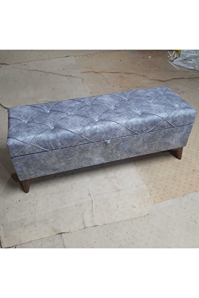 YUSE MOBİLYA VE AKSESUAR Yatak Ucu Puf 120 X 40 X 45