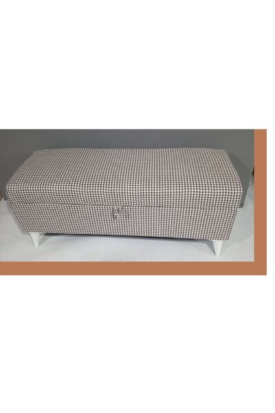 YUSE MOBİLYA VE AKSESUAR 100x40x45 GAZAYAĞI YATAK UCU PUF