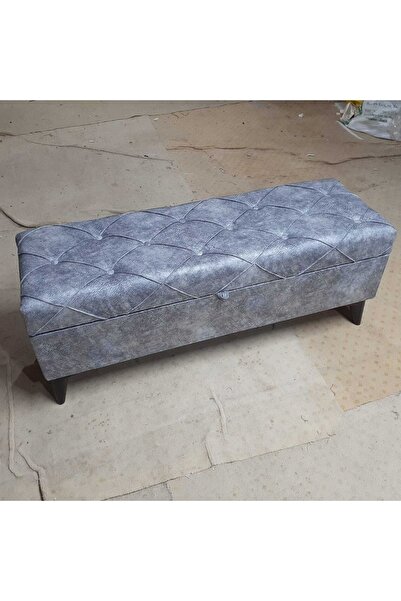 YUSE MOBİLYA VE AKSESUAR Yatak Ucu Puf 120 X 40 X 45