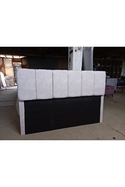 YUSE MOBİLYA VE AKSESUAR Baza Yatak Başlığı 160*100 Yarma Krem