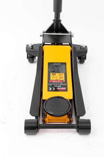 Omega ÇİFT PİSTONLU ZEMİN TİP ARABALI KRİKO 3TON