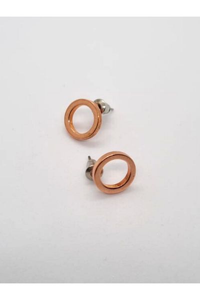 JEWELRY Stylish Round Kiwi Earrings with Color Options - Women