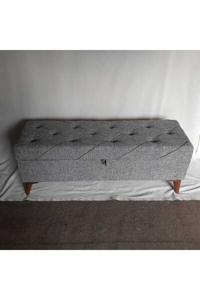 YUSE MOBİLYA VE AKSESUAR Yatak Ucu Puf 120 X 40 X 45