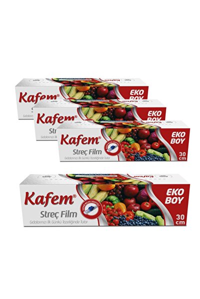 KAFEM Eko Streç Film 30cm X 140m 9 Mic X 4 Paket