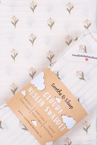 Soothe&Sleep Müslin Örtü %100 Pamuk - Organik Sertifikalı