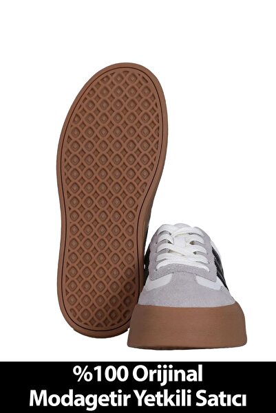 Lufian %100 Deri Beyaz Kadın Spor Ayakkabı Günlük Sneaker