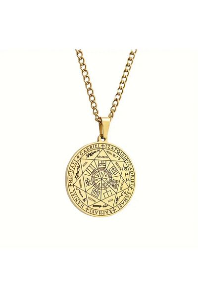 PİRAMİGO Seven Angels Sealed Holy Book Necklace