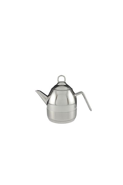 Arzu Çelik - 1 Lt Steel Handle Teapot with Elegant Waltz Mop