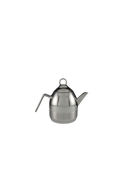 Arzu Çelik - 1 Lt Steel Handle Teapot with Elegant Waltz Mop