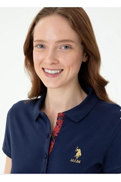 U.S. Polo Assn. USPA Дамска тениска с поло яка 1567830