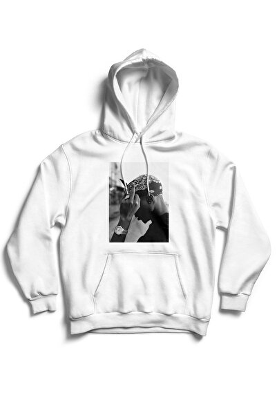 The Baski Unisex bela Tupac Štampano 3 niti Čupkani materijal visokokvalitetn...