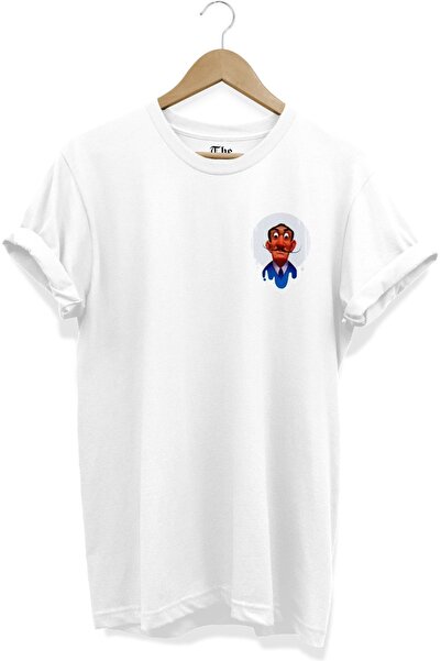 The Baski Bela unisex majica Salvador Dali Štampano Cool kratki rukav T-shirt