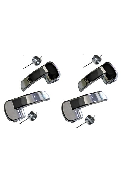 İDEAL OTOMOTİV Door Inner Opening Handle for Nissan Qashqai 2007-2014 - Front and Rear Set of 4 80670jd00e