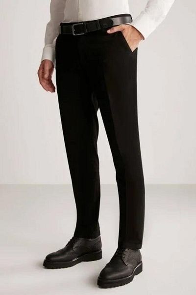 PANT POSİTİVE Hakmen Men's Linen Trousers - Classic Cut, 6756 Model