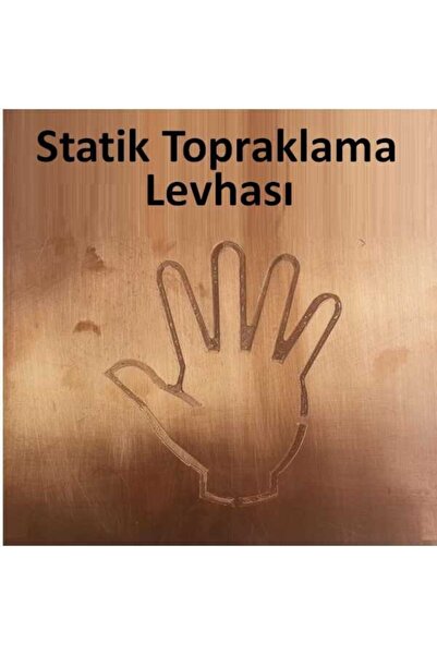 Mas Statik Topraklama Levhası (30X25 CM) (1 KG) (1 MM KALINLIĞINDA)- Saf Bakır