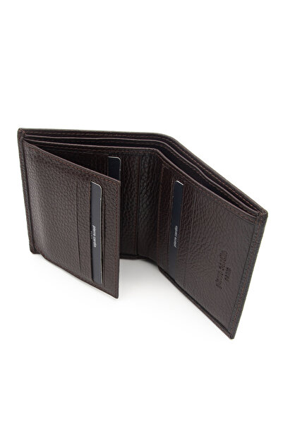 Pierre Cardin Men's Wallet FT2016 - Brown Leather Floater