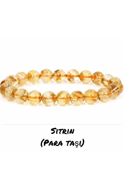 Gift Sellection كوارتز وردي - سوار من الحجر الطبيعي، جمشت، سيترين، عين السلحف...