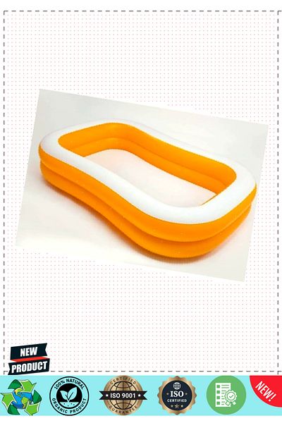 OMZ 57181 Tangerine Family Pool - 5 Liter Girl Boy Toys, Educational Design