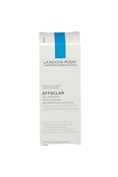 La Roche Posay Effaclar Mikro-Peeling Arındırıcı Jel 15 ml