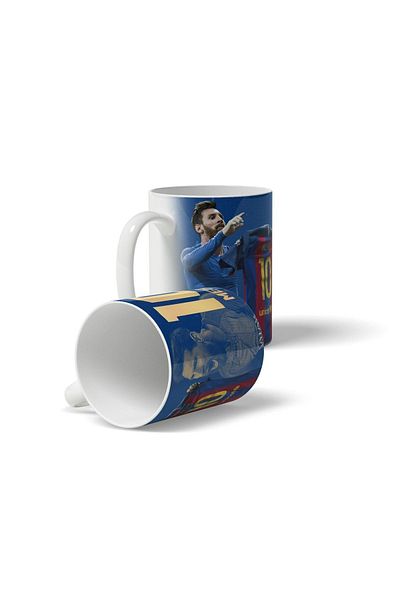 OFFSIDE CLOTHES Lionel Messi - Football Special Design Trophy Cup