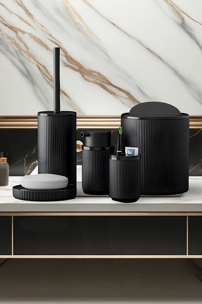 KURT HOME Bathroom Set Black