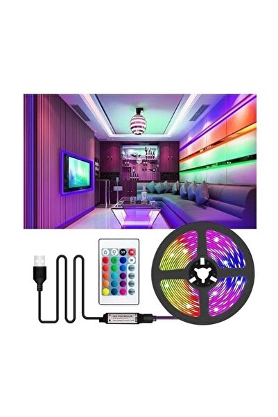 ALLES Tv Arkası Ambiyans Rgb LED Seti 3 Metre Cata CT-4566