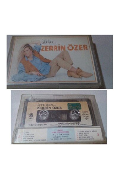 RAKS MÜZİK YAPIM ZERRİN ÖZER-İŞTE BEN KASET