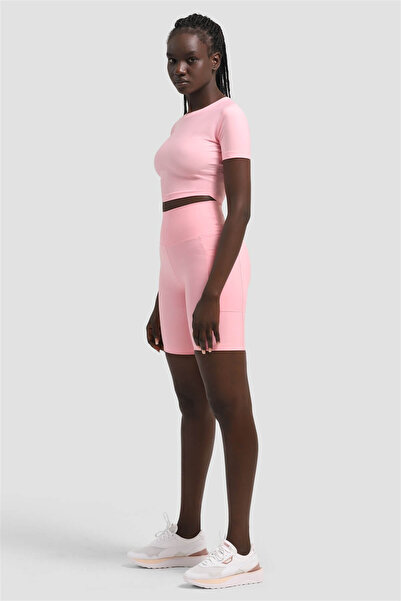 Superstacy Pink Sport Leggings with Laptop Pocket