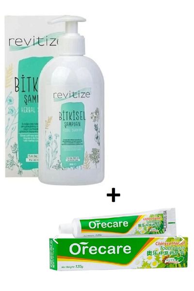 Tiens Revitize 135 Gr Herbal Shampoo and Orecare Toothpaste