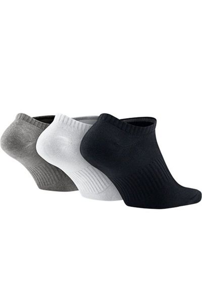 Nike SX4705-901 Unisex 3Ppk Lightweight No Show Socks