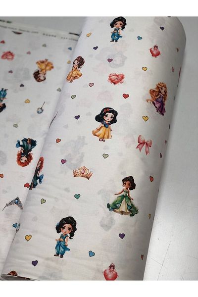 Sefaoğlu tekstil Poplin Fabric Single Sheet and Pillowcase - Digital Print