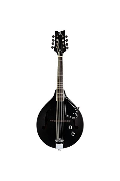 Ortega RMAE40SBK S-Style 8-Telli Elektro Mandolin (Siyah)