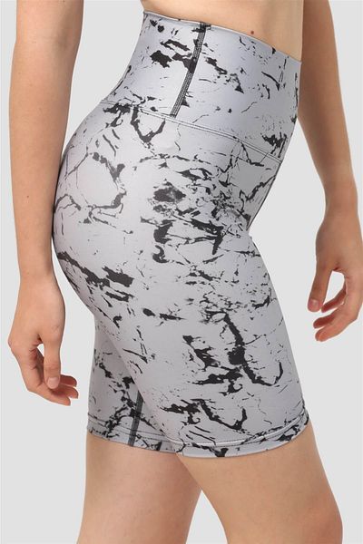Superstacy Gray Marble Laptop Sports Leggings