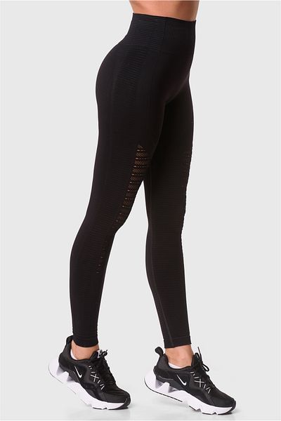 Superstacy High Waist Black Seamless Sports Leggings