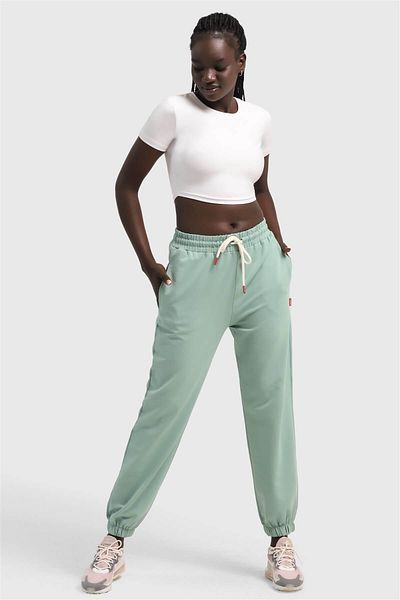 Superstacy Mint Colored Jogger Sweatpants