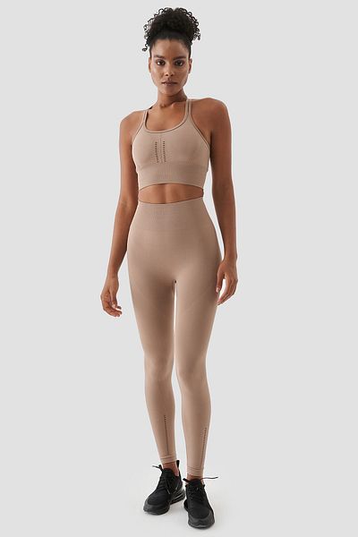 Superstacy Kate Seamless Recovery Mink Sports Tights