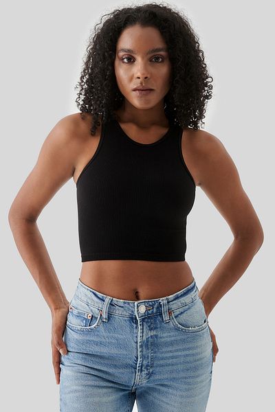 Superstacy Polly Sleeveless Corded Black Ball