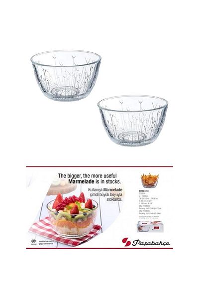 Paşabahçe Marmalade Bowl 2-pack